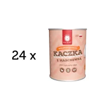 Zestaw 24 x Kaczka z marchewką 400g
