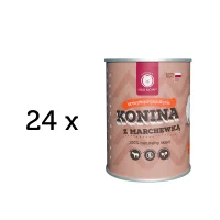 Zestaw 24 x konina z marchewką 400g