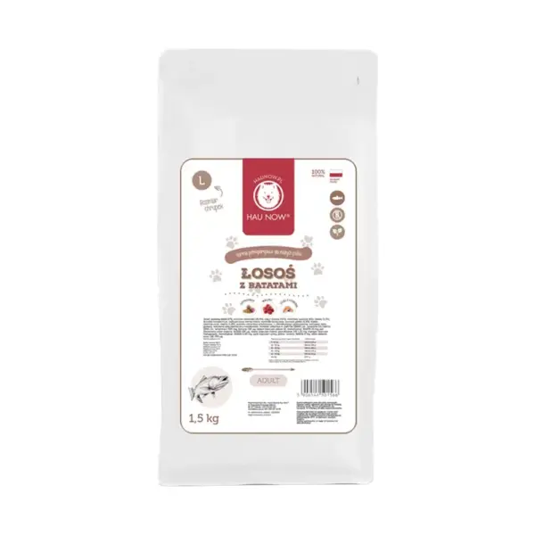 Karma sucha Łosoś z batatami ADULT 1.5kg L