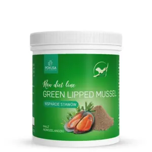 Pokusa Małż nowozelandzki - Green Lipped Mussel - RawDietLine - 150g