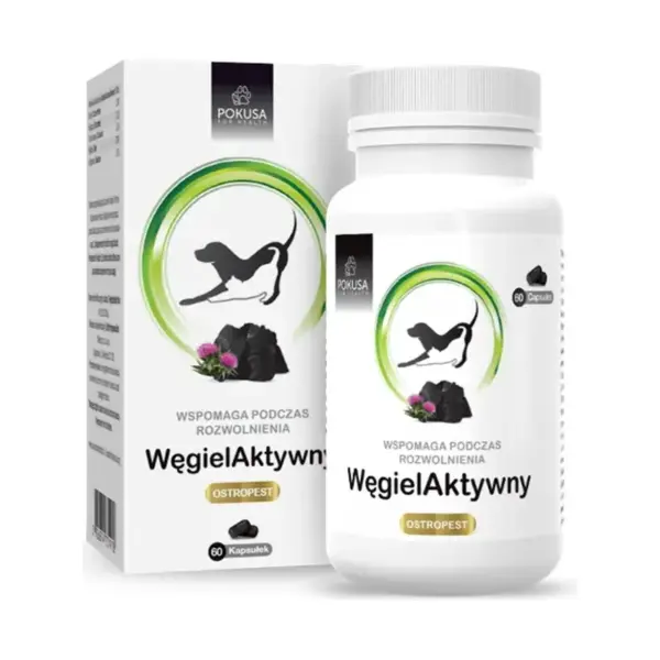 Pokusa Węgiel aktywny z ostropestem - GreenLine