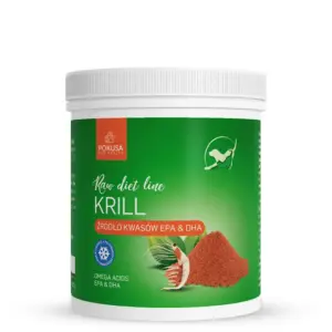 Pokusa RawDietLine Krill - kryl dla psa i kota 150 g