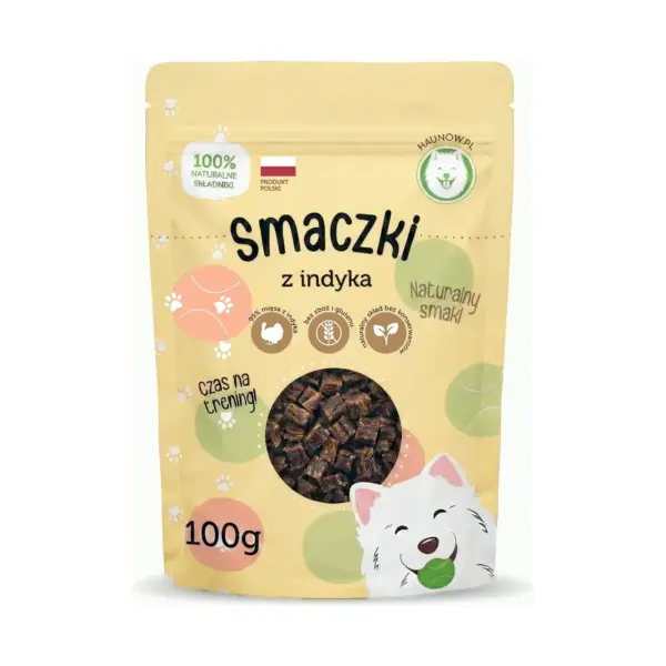 Smaczki z indyka dla psa 100g