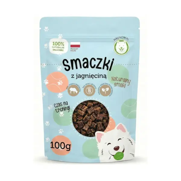Smaczki z jagnięciną dla psa 100g