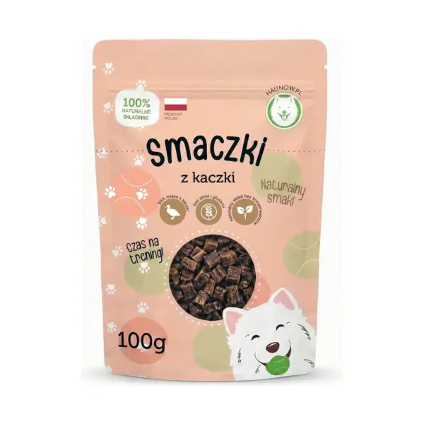 Smaczki z kaczki dla psa 100g