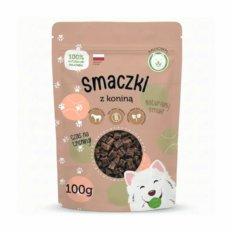 Hau Now smaczki z koniną 100g