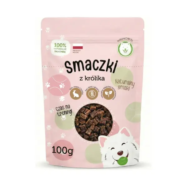 Smaczki z królika dla psa 100g