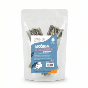 Twister ze skóry dorsza dla psa 100g