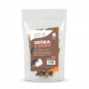 Skóra dzika suszona dla psa