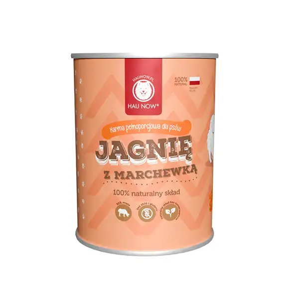 karma mokra jagnię z marchewką karma mokra jagnię z marchewką