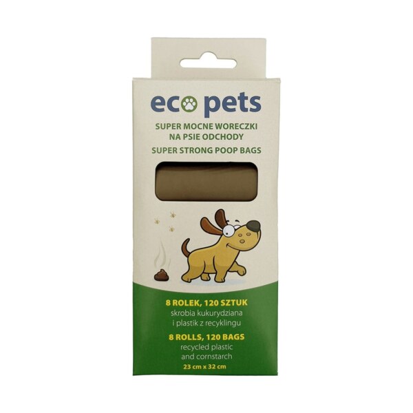Ekologiczne worki na odchody Eco Pets 120 szt.