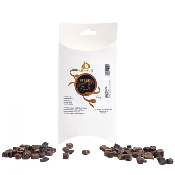 Mirals przysmaki treningowe z koniny 100g