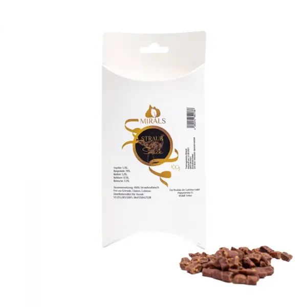 Mirals przysmaki treningowe ze strusia 100g